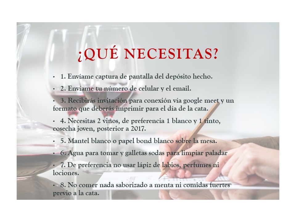 carmenyad's tweet photo. La Cata Profesional de Vinos, aprende lo básico con esta plática! No te pierdas de esta oportunidad, la última por este año. 
📲+información al 95995469
🍾🍷🥂🍾
#carmencruzvinos #CulturaDeVinos #vinos #cataprofesionaldevinos #catadevinos #winetasting https://t.co/54xFaT5XIN