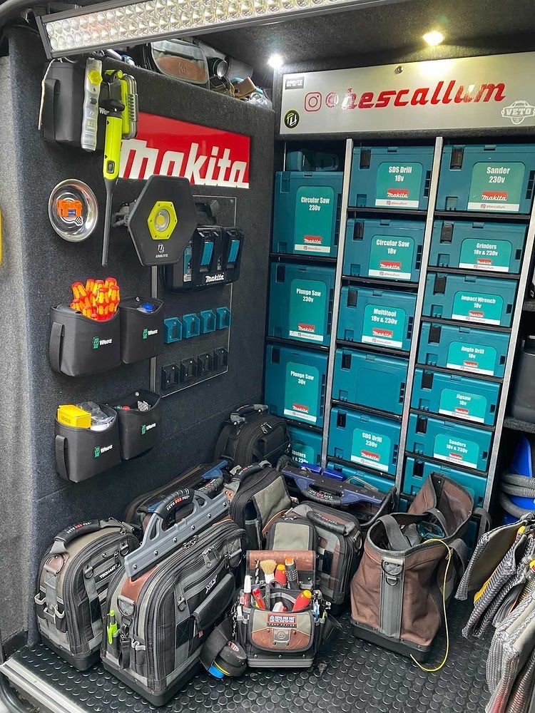 its_co_uk's tweet photo. The battle of the vans continues!

We had this great one sent in by Callum representing #TeamBlue @MakitaUK 

Anyone got a set up that can rival this?! 

#Makita #VanWars #BestSetUp #ToolPorn #ITStools https://t.co/RQMDZReIkF