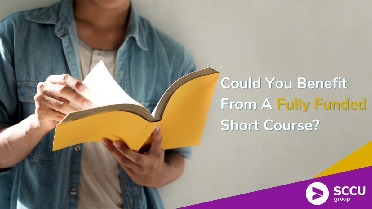 Could You Benefit From A Fully Funded Short Course?

Register today : sccu.uk.com/fully-funded-s…

#supportlocal #supportlocalbusinesses #coventry #warwickshire #businessrecovery #upskillyourstaff #upskillyourself #training #trainingprovider #shortcourses #whereisyourclassroom
