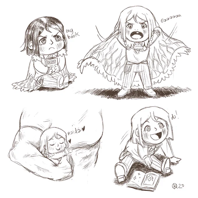 I wanted to draw a cute baby Waver ?❤️ 