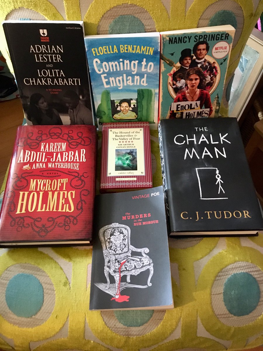MycroftBrolly's tweet photo. #Sherlockathon: One of the books I read for @sherlockathon was one of the most read books as part of that Readathon, and it was #EnolaHolmes by @NancySpringer. #SherlockHolmes #Sherlock
@HotKeyBooksTeen https://t.co/d6NoSWdXi6