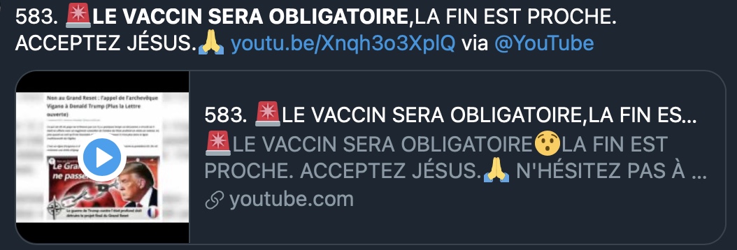 tristanmf's tweet photo. J'aimerais tellement être dans leur tête maintenant que le vaccin n'est pas obligatoire. https://t.co/9Gqr4OyjyY