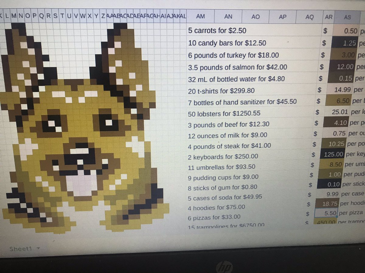 A fun little math lesson today!