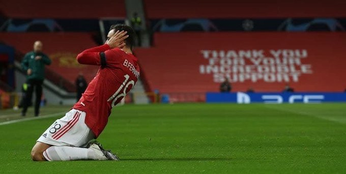 MufcWonItAll2's tweet photo. Things we love to see.

2 Assists for Telles
2 Goals for Bruno

And it's only 20th min. https://t.co/y0lO84KLkt