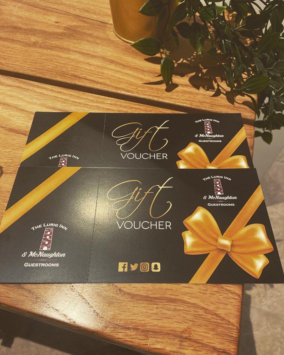 I don’t like all the early Christmas carry on but one thing I’ll allow is to promote our new lovely Gift Vouchers for @MGuestroom, like &amp; retweet for us please folks #SupportLocal #McNaughtonGuestrooms #Cushendall