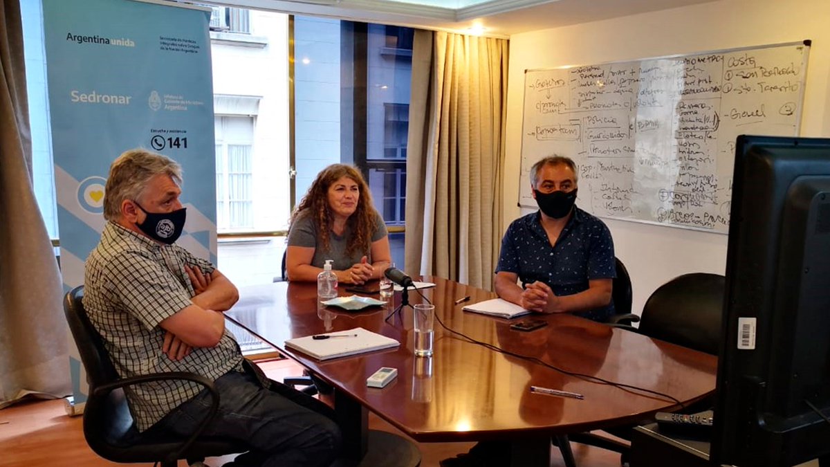 Sedronar's tweet photo. Con miras a la puesta en marcha de la campaña #VeranoCuidado en la #CostaAtlántica, trabajamos junto al equipo de la @MuniLaCosta en la coordinación de acciones para la prevención del consumo excesivo de alcohol y las situaciones de riesgo en espacios públicos.
#ArgentinaUnida https://t.co/cRnYNqXG4V