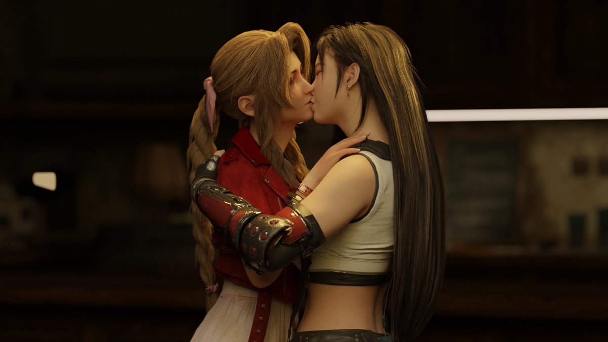 tifa x aerith #rule34 #hentai #Hentaiyuri #finalfantasy7 #TifaLockheart #Ae...