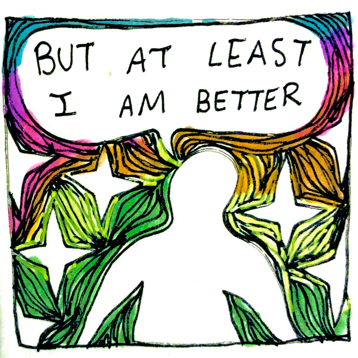 ArchBudzar's tweet photo. feels relevant again so I’m being this piece back. I’m not my best / but at least I am better. https://t.co/hM4U5fJqQu