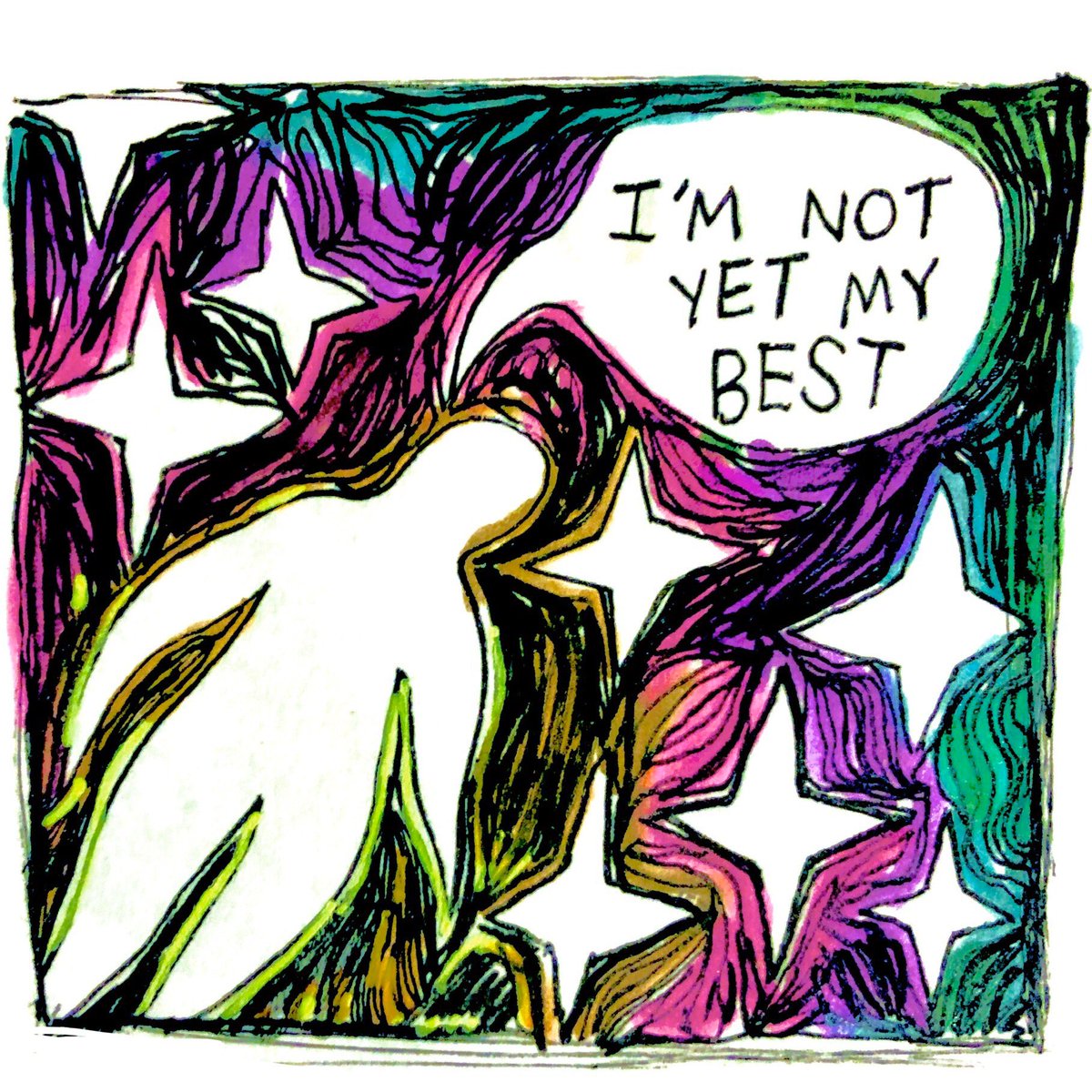 ArchBudzar's tweet photo. feels relevant again so I’m being this piece back. I’m not my best / but at least I am better. https://t.co/hM4U5fJqQu