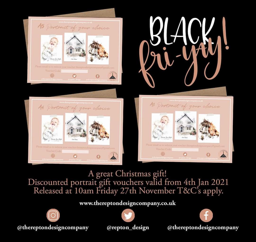 repton_design's tweet image. I’ve had quite a few messages regarding Black Friday, so I’ve decided to sell a limited amount of portrait gift vouchers! Up for grabs from 10am Friday these will be at a great discounted price, they make great gifts as the receiver can choose their own photos!
#shopsmall