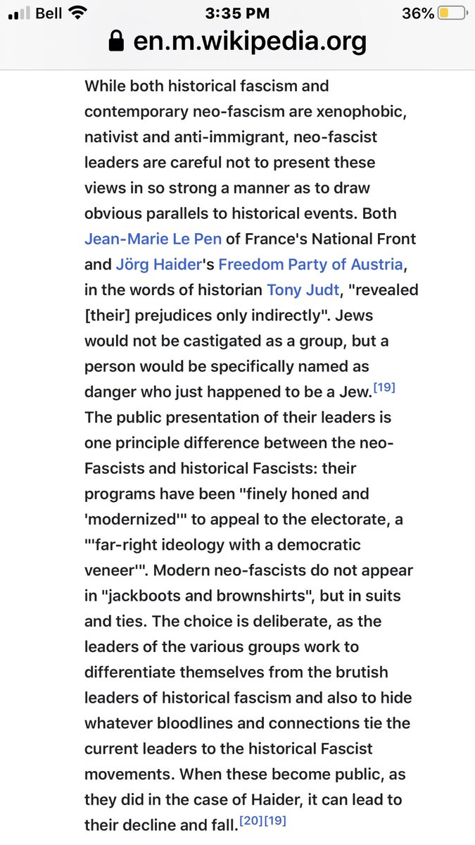 That’s the basis of the definition of fascism. When the state becomes more important than the people, you’re supporting fascism. It’s not deontological libertarianism. Which includes the caveat of as long as one does no harm.  https://newrepublic.com/article/154042/failure-define-fascism-today