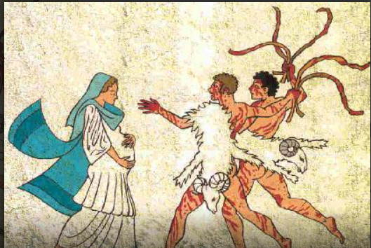An example of the wild roman ritual: lupercalia, when young patrician men went around half-naked whipping women with strips of goat skin, probably as a fertility wish.That's the origin of St. Valentine's day.Surprise your partners with a traditional 14 february celebration!