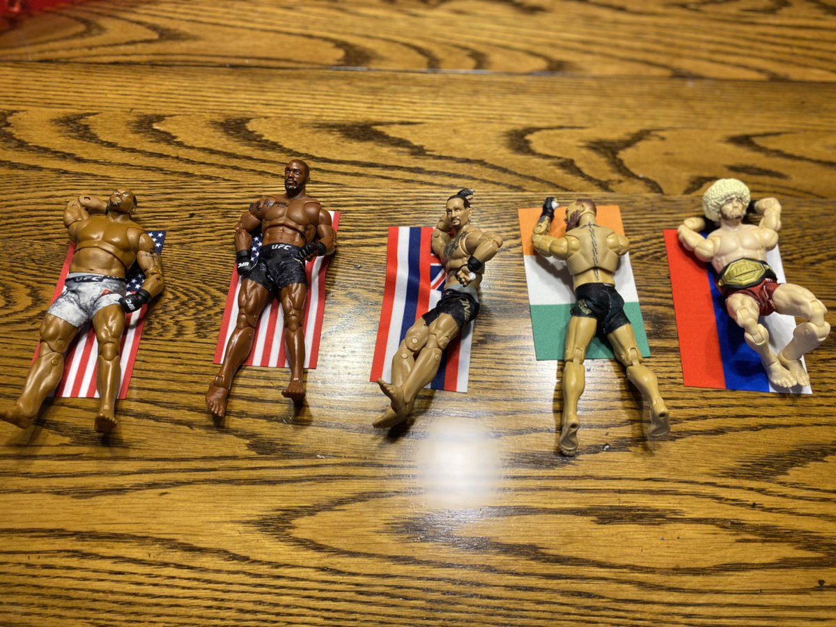ChuckMindenhall's tweet photo. Got some UFC figures, and it took my son about five minutes to have them hit the beach. (Thanks @Rachaellobeck and @jazwares!) https://t.co/3b78G5xeKd