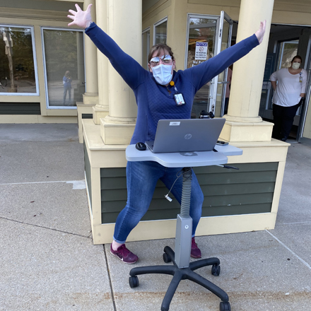 Despite #COVID19 challenges, and some rainy, cold weather, <a href="/ElliotHealthSys/">Elliot Health System</a> staff were able to give flu vaccinations to approximately 1,400 patients over 2 days of flu clinics. If you haven’t received your flu shot, schedule it with your primary care provider today!