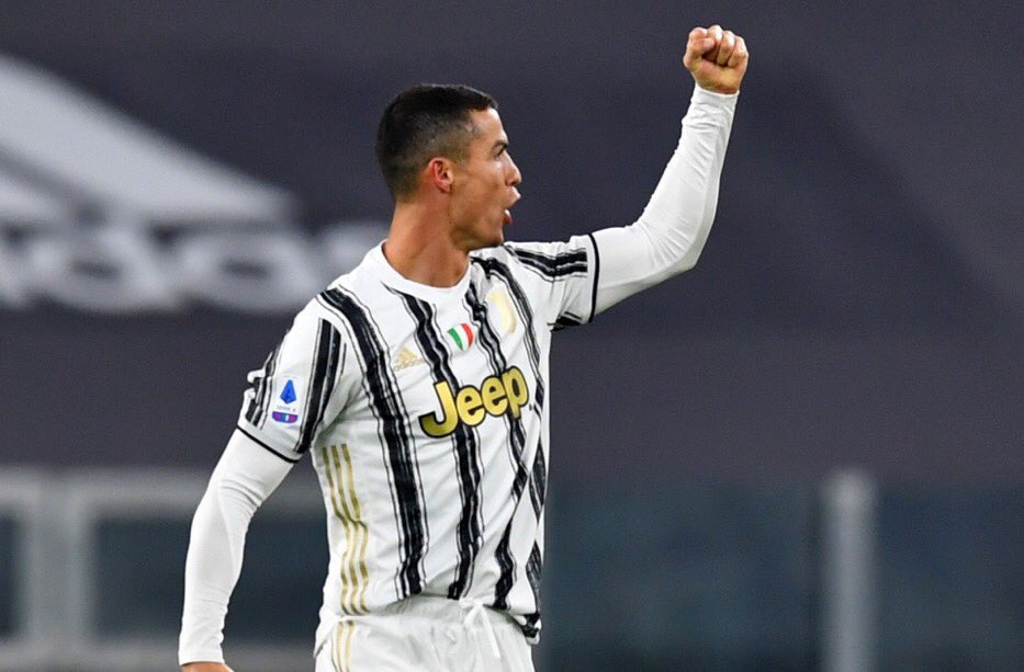 BREAKING: ⁦<a href="/Cristiano/">Cristiano Ronaldo</a>⁩ just scored his 37th goal in his 36th game of 2020. 
He’s 35. 
He’s also The 🐐