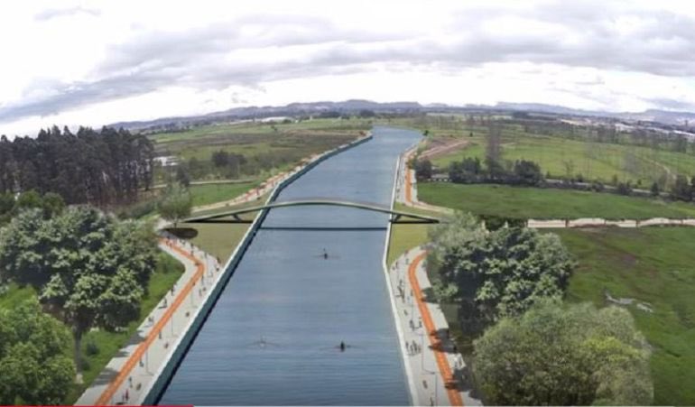 DanielSamperO's tweet photo. No sé si vivir en el render del corredor verde de la séptima o en el del Río Bogotá: depende de lo que me demore en el render del metro... https://t.co/wN0oqSazJH