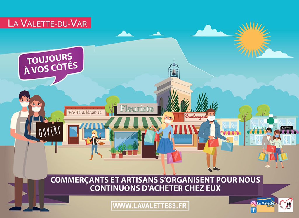La Valette soutient ses commerçants et ses artisans <a href="/Albertini83160/">Thierry Albertini</a> <a href="/Alexrisacher/">Alexandre RISACHER</a>