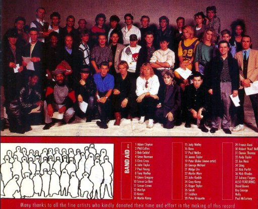 JaysonSloane's tweet photo. Hi. Mates.
Great memories of @BandAid30 with @duranduran , @The_Bob_Geldof , #Koolgang, @DavidBowieReal , @BoyGeorge , @VivaBananarama @paulwellerHQ , @PhilCollinsFeed , @PaulMcCartney many more singers, bands rise money for #Ethiopia in 1982 - 1985, I think they did https://t.co/NCaItNrmhz