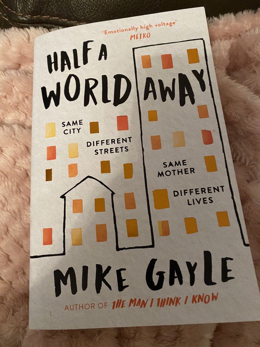 Mike Gayle’s Half a World Away
5/5
“When Kerry contacts Noah, the sibling she lost on the day they were torn apart as children, she sets in motion a chain of events that all change both of their lives forever.” https://t.co/VqBFB30Oyh