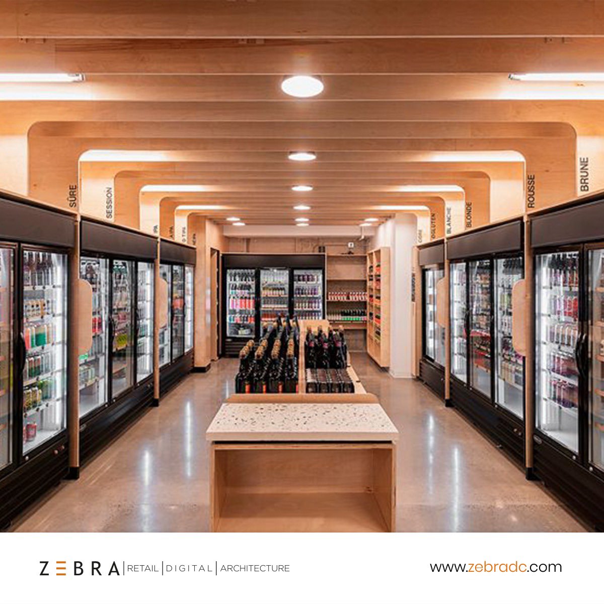 zebradc_es's tweet photo. La cerveza es tradición. Es espíritu. Es historia. Y una tienda especializada en ese producto tiene que recoger esa esencia. Un punto de venta en los colores cálidos de la madera confluyen con el color del packaging de cada marca. 

#zebra #zebradc #retail #cerveza #beerlover https://t.co/511nytTYI7