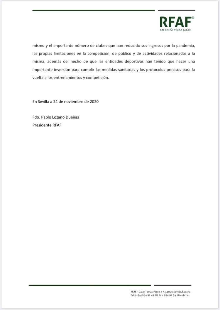 CD_Alcala's tweet photo. ℹ️ | La @rfaf ha enviado hoy un escrito a la @AndaluciaJunta . Desde el #CDAlcalá apoyamos y nos sumamos a la petición de la @RFAF ⚽️ 🇳🇬

Facilitar la asistencia de público en los estadios ✅

Facilitar la movilidad a menos de 18 años de distintas poblaciones✅ https://t.co/e1BZHetvsH