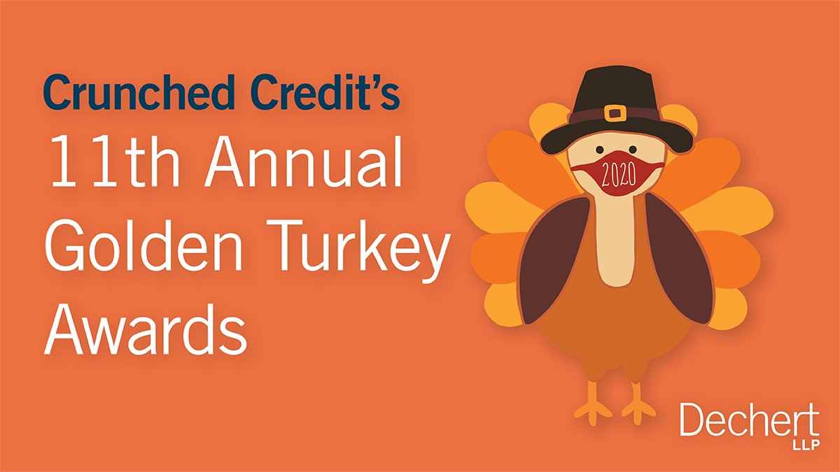 CrunchedCredit's tweet photo. In our 11th Annual Golden Turkey Awards, Rick Jones and members of our global #finance team recognize “the silliest and most annoying instances of regulatory overreach” affecting the #commercialrealestate debt market https://t.co/G0baDjPuAB https://t.co/nnk36s33uq