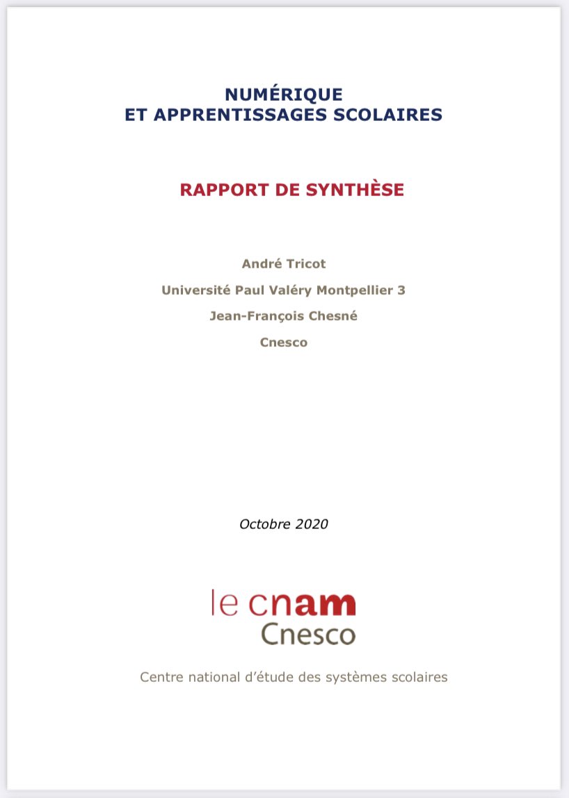 SICARTB's tweet image. #MardiRecherche #Archiclasse 🆕 Quels liens entre le déploiement d’équipements numériques et le fait de repenser la #FormeScolaire? Ce rapport du #CNESCO nous éclaire sur les pratiques &amp;amp; rappelle que «c’est avant tout le scénario pédagogique qui importe» ▶️archiclasse.education.fr/Numerique-et-a…