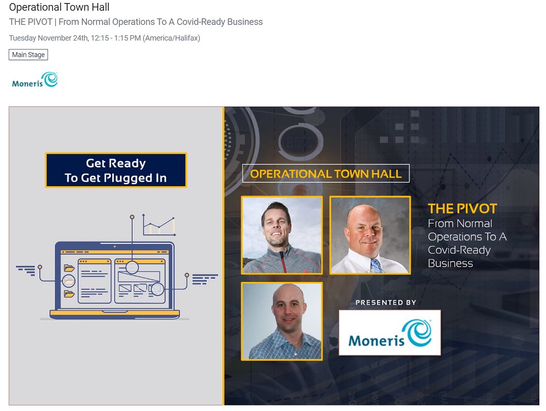 Very enjoyable to speak in the Operational Town Hall “THE PIVOT From Normal Operations to a Covid-Ready Business” in the Golf Business Canada Conference &amp; Trade Show Powered by ⁦<a href="/ngcoacanada/">NGCOA Canada</a>⁩ which has been a huge success in the virtual platform. Lots to bring into 2021!