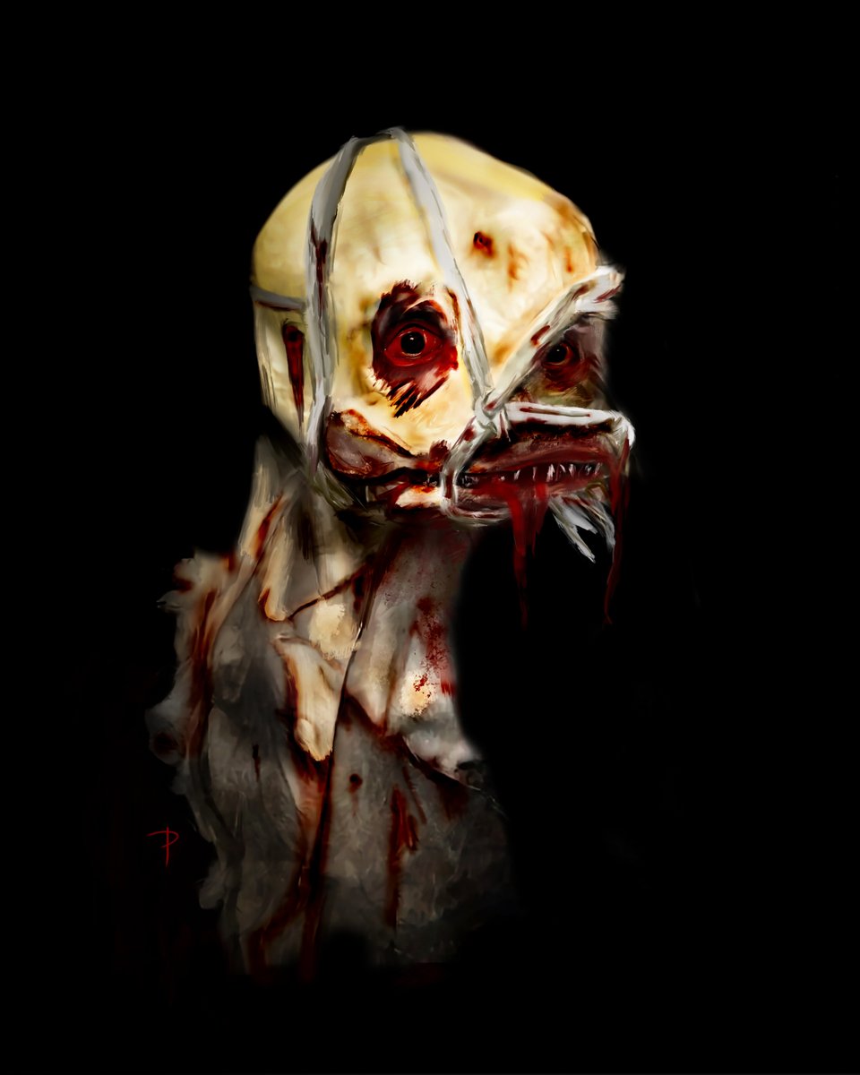 Conductor_P's tweet photo. The Mute
#2h32 #horror #HorrorArt #art #creepy #terror #darkart https://t.co/LfiXyw050q