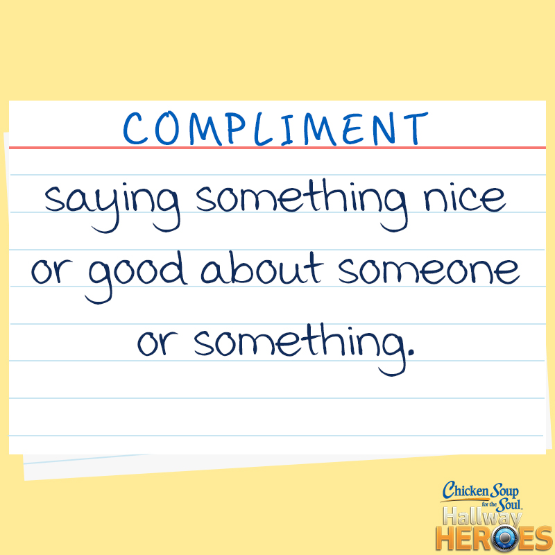 CSShallwayhero's tweet image. Do you give your students #compliments - if so, how does that help their performance? #CSSHallwayHero #CSSDefinition