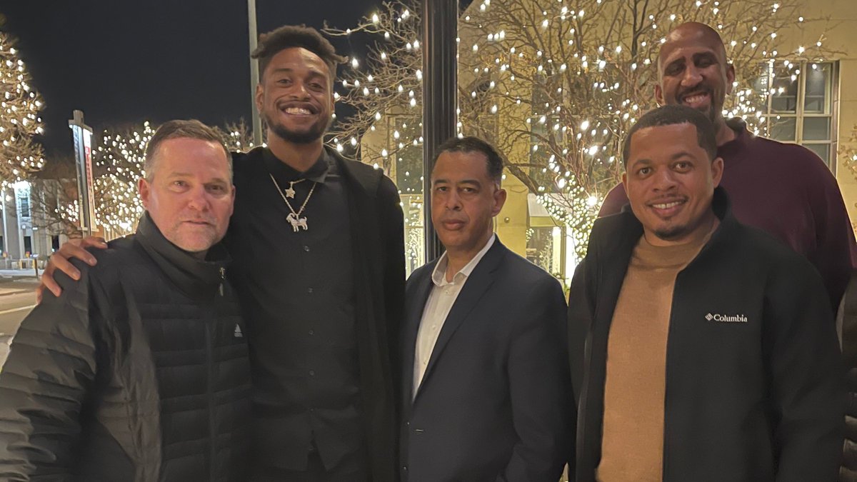 It's official ... former <a href="/hcpss_omhs/">Oakland Mills HS</a> and <a href="/GeorgetownHoops/">Georgetown Hoops</a> star Greg Whittington signed a two-way contract with the <a href="/nuggets/">Denver Nuggets</a> on Tuesday after spending the last four years playing overseas. He would be the first HoCo grad to play in the NBA . STORY: bit.ly/3m2vnsD