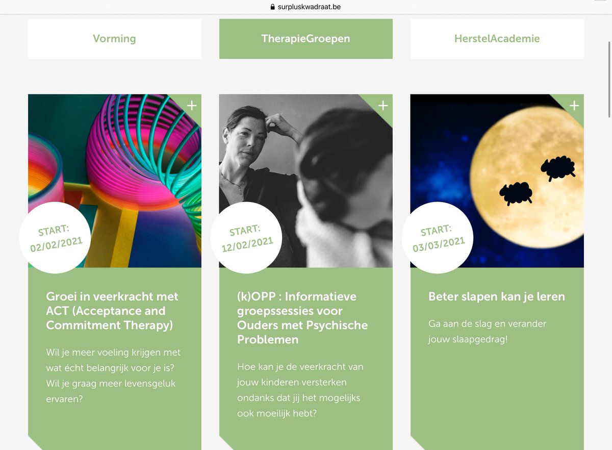 De nieuwe website van Surplus² staat online! Het netwerk ggz Kwadraat realiseert met dit kwalitatief aanbod een meerwaarde voor iedereen die wil werken aan zijn geestelijke gezondheid.
surpluskwadraat.be #kwaliteit #ggz <a href="/HealthBuzzBE/">HealthBuzz.be</a>