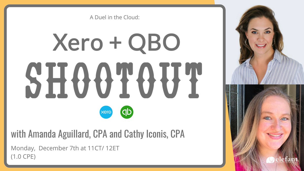 The question I hear the most from accountants is - how are <a href="/quickbooks/">Intuit QuickBooks</a> and <a href="/Xero/">Xero</a> different? Dec 7 <a href="/QBOchat/">qbochat</a> <a href="/CathyIconis/">Cathy Iconis</a> and I are facing off. Join us! buff.ly/2KG27KB