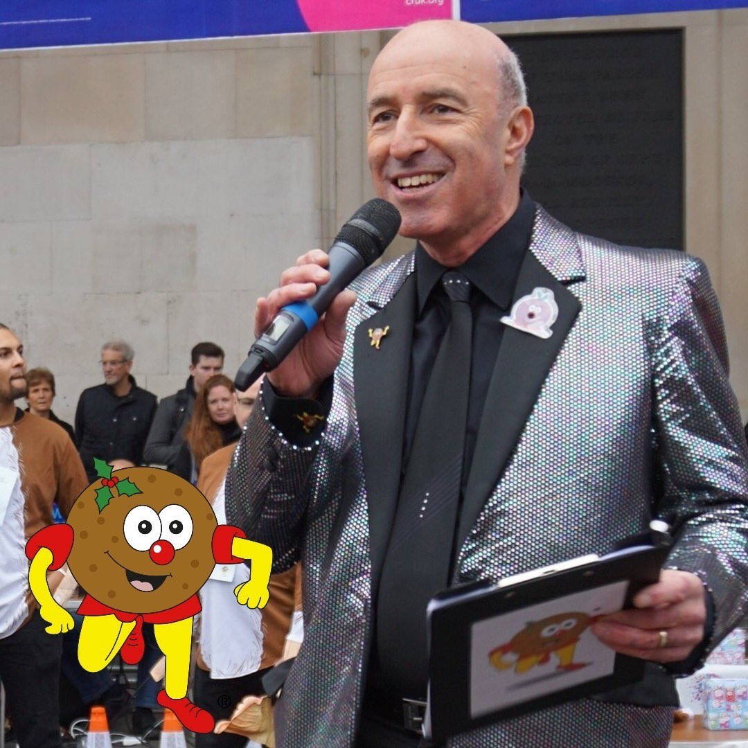 This is Stephen, our charity committee Chair.⁠ Believe it or not, 40 years ago, Stephen started The Great Christmas Pudding Race legacy with the crazy idea of runners racing around <a href="/CoventGardenLDN/">Covent Garden</a> balancing a Christmas pudding on a tray to raise money for <a href="/CR_UK/">Cancer Research UK</a>.
