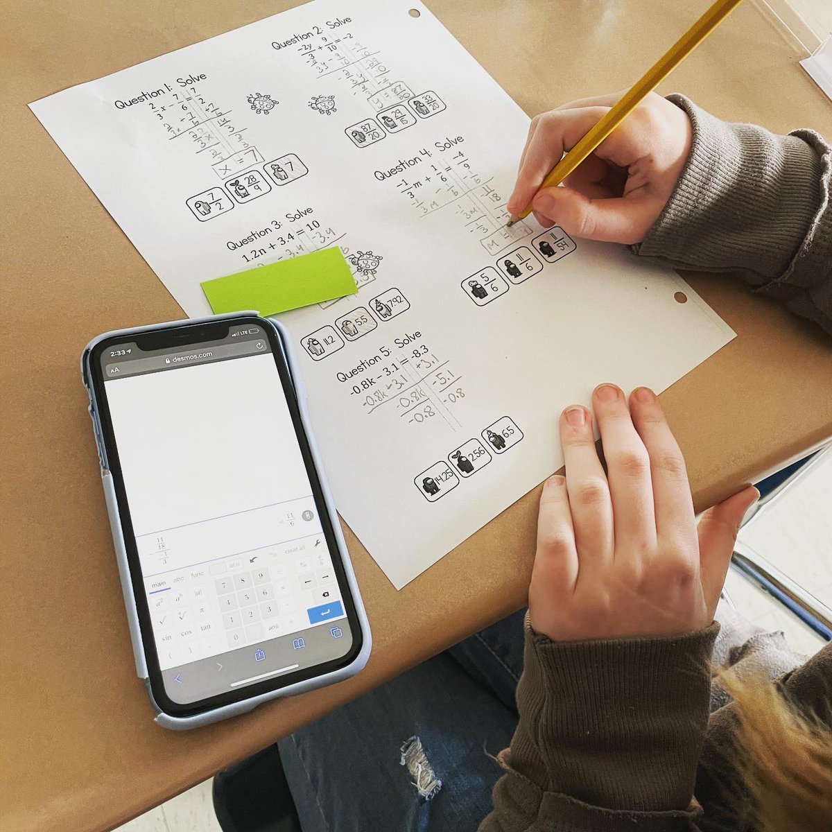 mathismythANG's tweet image. Solving Equations with Rationals . 　。　　　　•　 　ﾟ　　。 　　.　　　.　　　 　　.　　　　　。　　 。　. 　.　　 。　 ඞ