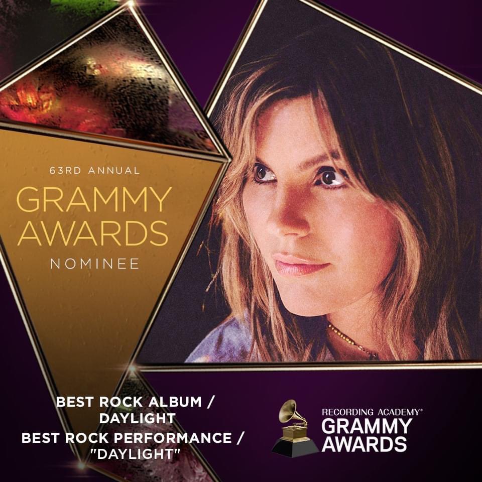 GrandPointNorth's tweet photo. Congratulations to @gracepotter for her two Grammy Award nominations! "Daylight" was just nominated for Best Rock Performance AND Best Rock Album! 🎸 https://t.co/EZH73ZCEgZ