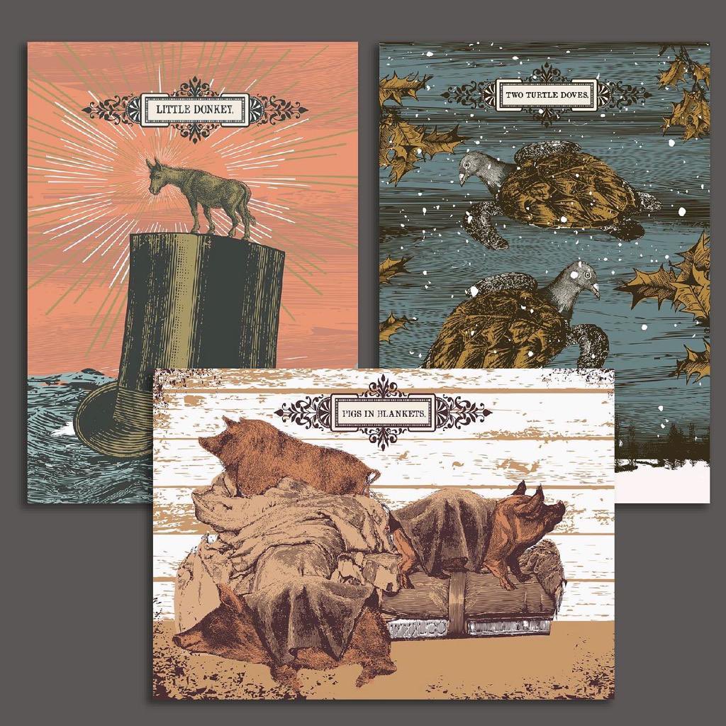 Christmas card pack - three for £6 bit.ly/3fDexyc #shoplocal #brockley #supportlocal