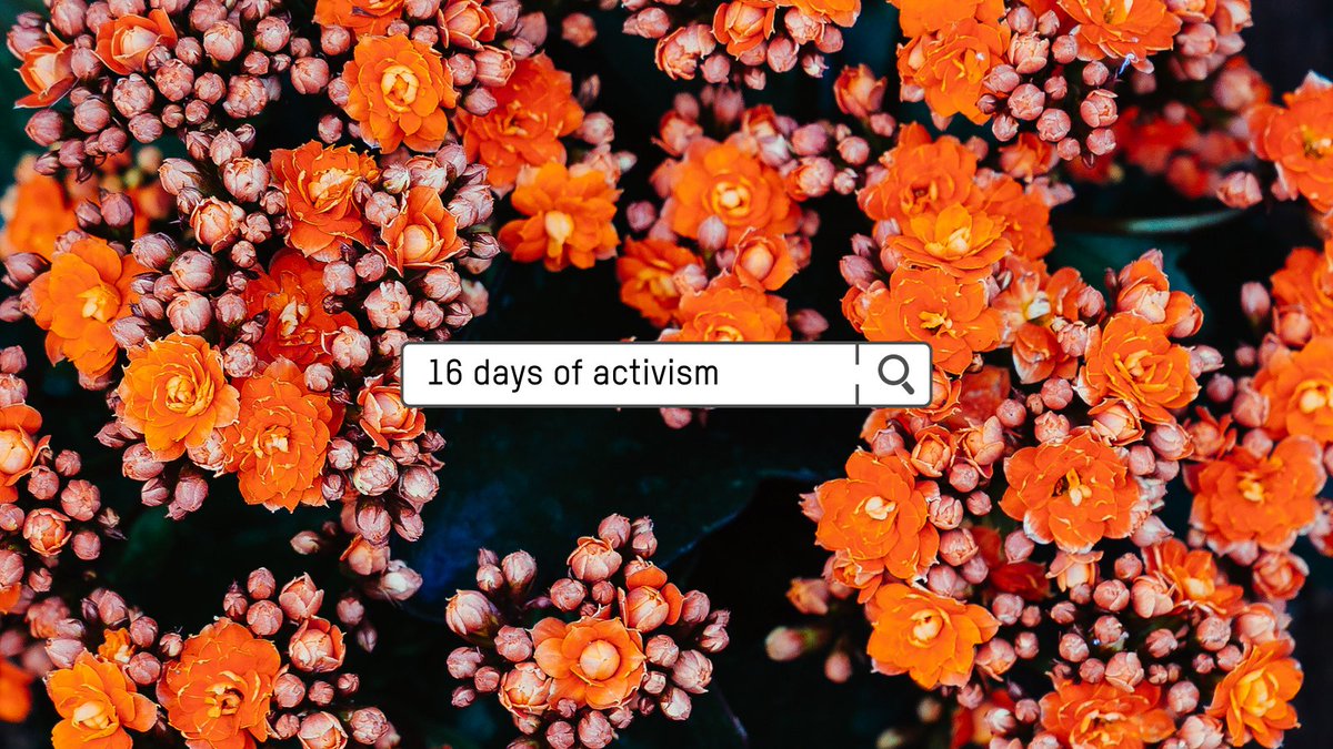 OxfamCanada's tweet photo. It's almost here: #16DaysofActivism2020! 

 💜#16Days is an international campaign that raises awareness about gender-based violence.

🧡 On Nov 25 - Dec 10, watch this space to hear from those saying ENOUGH! and taking action to end violence against women and girls. https://t.co/5taDHsKQ54