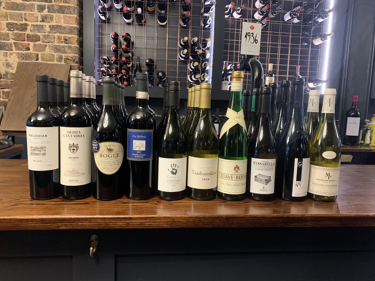 Hattonsrtw's tweet photo. Wines arrived for Thursday’s Christmas zoom wine tasting!! https://t.co/BVn1t5DisY