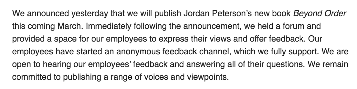 Penguin Random House Canada did not answer any of my questions, including whether they'd consider donating any profits to LGBT groups, which several employees suggested. Here's their statement: