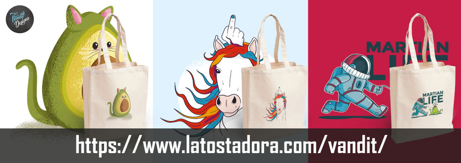 Mira que bolsas de tela te traemos con estos diseños tan divertidos,una forma genial de cuidar tu entorno y ir cool a tus compras! @laTostadora_com
https://t.co/hb255Ec7CY
#shop #camisetas #DesignThinking #friki #verano2019 #OFERTAS #FelizMartes #vanditdesigns #love https://t.co/fpnjv7XrSk