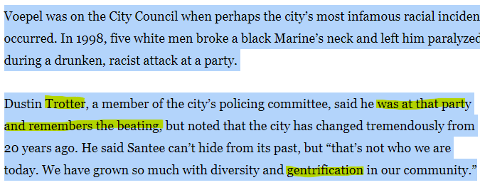 an_plf's tweet photo. Dustin Trotter, a member of the militia group DEC, a racist, and a man found to have laundered money for his campaign 4 years ago, has won his election for Santee City Council by a margin of 5 votes. Disgusting.

https://t.co/KWqwWks77B
https://t.co/CwgOAkjEgd https://t.co/u3oz3CoGhE