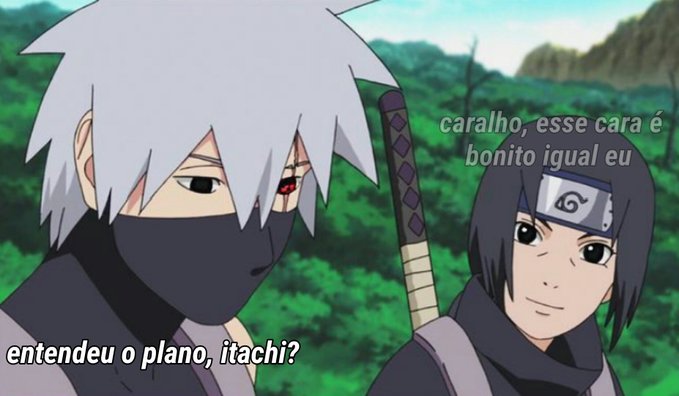 Tirinha Naruto Shippuden: O verdadeiro rosto do Kakashi Hatake