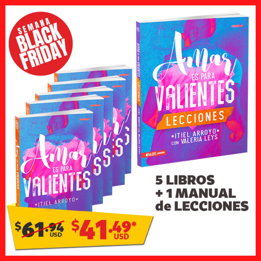 e625com's tweet photo. 🛍 Es la semana del #blackfriday y tenemos ofertas increíbles hasta fin de mes en nuestra https://t.co/9TKw6EEH2k   

🏃🏻‍♂️👉 Ingresa ahora y llévate materiales para ti y tu equipo ministerial 😲 

#bookstagram #librosonline #onlineshopping #blackfriday #greatdeals #libreríaonline https://t.co/YiNgmAtn3W