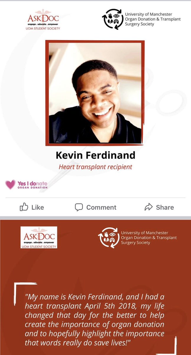 askmydocuk's tweet photo. Join this important discussion tomorrow on #OrganDonation
Excellent speakers including @afshin6666 
Organised by @askdoc1 student society.
All welcome! 

https://t.co/VY7KOITVPI https://t.co/C3Eqq0zacT