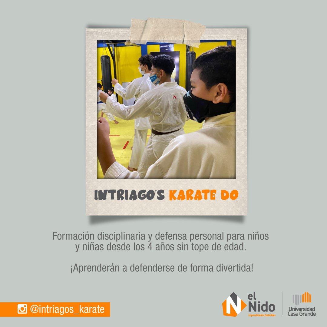 ucasagrande's tweet photo. ¡Conoce estos emprendimientos casagrandinos! 📣📲 🎁🛒 #Compraencasa
1. @Sandye - viene a generar conciencia sobre el fast fashion y consumismo en esta era, creando prendas sostenibles
2. @intriagos_karate - Escuela de karate shotokan
3. @QuettaVioleta - Venta de tortas, dulces https://t.co/6uwT9trUrt