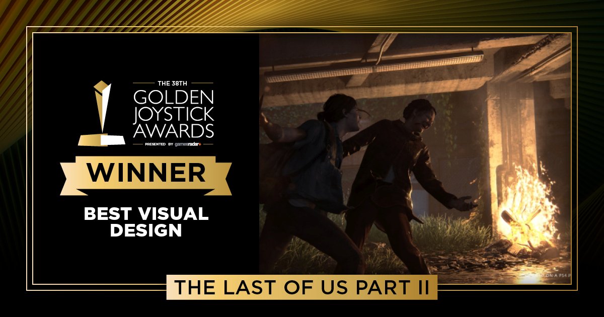 Zuby_Tech's tweet photo. @Naughty_Dog , #TheLastOfUsPart2 & #PlayStation wins the most awards at #GoldenJoysticks @GamesRadar :
#StudioOfTheYear
#BestAudio
#BestVisualDesign
#BestStorytelling
#PlayStationGameOfTheYear
#UltimateGameOfTheYear
Congrats! https://t.co/1K8Vp41xiO