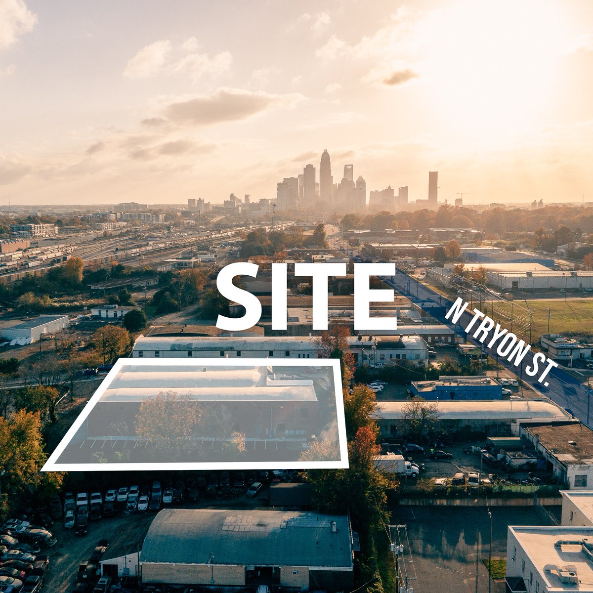 The Rail House is an experimental development in Charlotte's North End district perfect for retail, office or industrial use. Situated close to Uptown, near the corner of N. Tryon and E. 27th St., The Rail House offers +/- 25,000 SF of available, flexible space for sale.