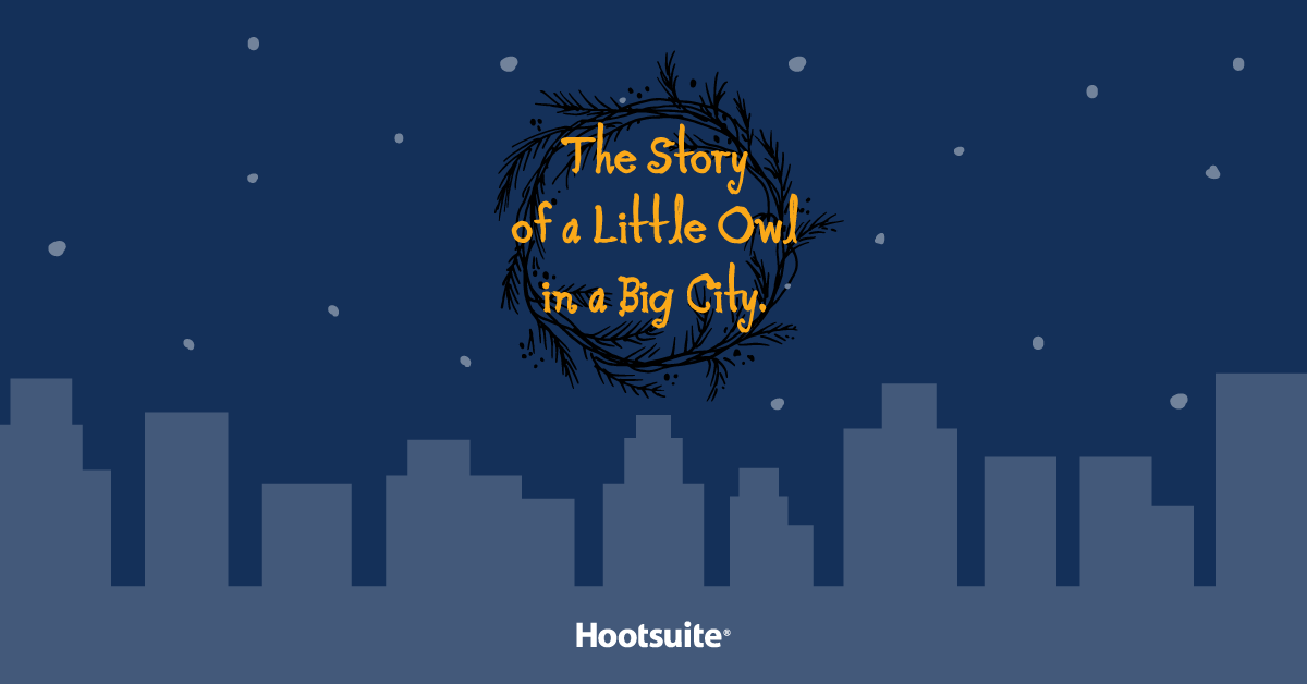 hootsuite's tweet photo. The story of a little owl in a big city. #RockefellerOwl https://t.co/3NYAYGLw3a