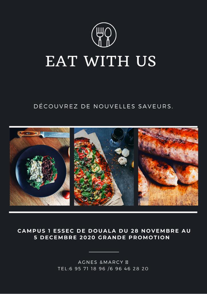 MarcelleneAssi3's tweet photo. Rendez vous pour une semaine de joie et de bouf du samedi 28nov au samedi 5dec au campus1 Essec de Douala.... venez découvrir de nouvelles saveurs https://t.co/CYZuOtcub2